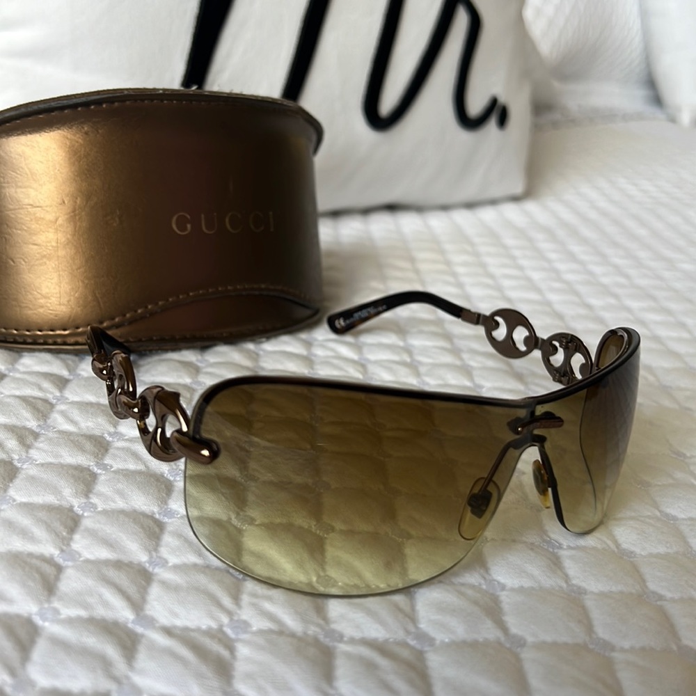 Gucci sunglasses bronze